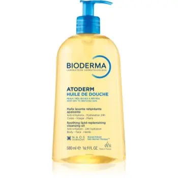 Bioderma Atoderm Shower Oil ulei de dus calmant si hranitor pentru ten uscat si iritat