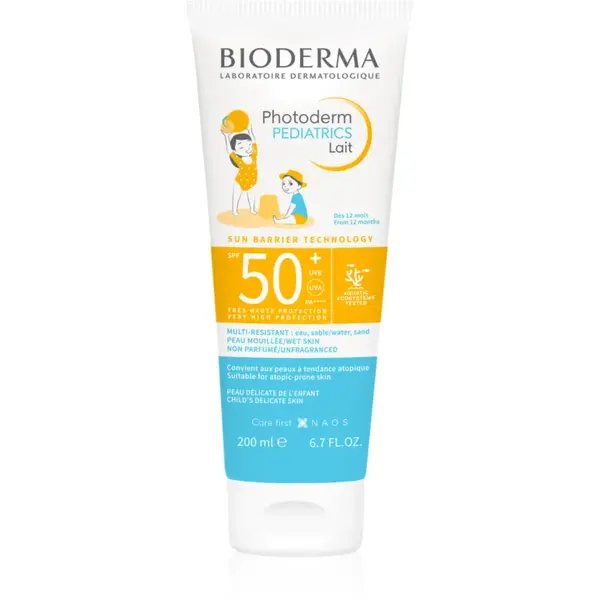 Bioderma Photoderm Pediatrics lotiune de protectie solara pentru cpoii 200 ml