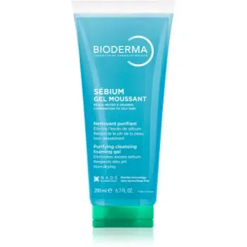 Bioderma Sébium Gel Moussant gel de curățare pentru ten gras și mixt