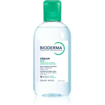 Bioderma Sébium H2O apa cu particule micele pentru ten gras și mixt