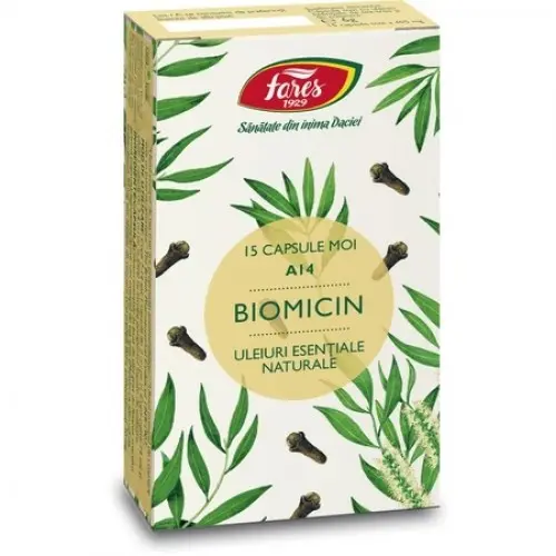 Biomicin, 15 capsule moi (A14) Zephyr Labs