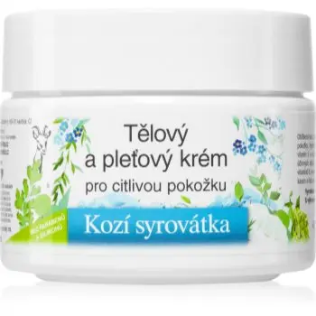 Bione Cosmetics Goat Whey Cremă nutritivă pentru față și corp pentru piele sensibila