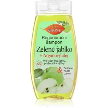 Bione Cosmetics Green Apple + Argan Oil sampon pentru regenerare