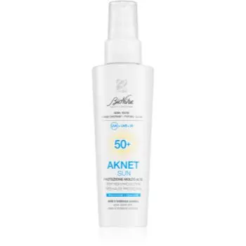 BioNike Aknet Sun crema protectoare pentru fata pentru ten acneic