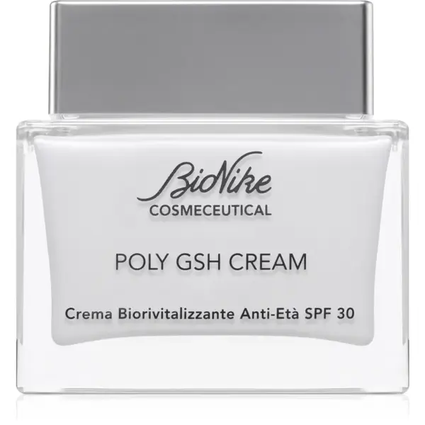 BioNike Cosmeceutical POLY GSH CREAM crema regeneratoare anti-imbatranire SPF 30 50 ml