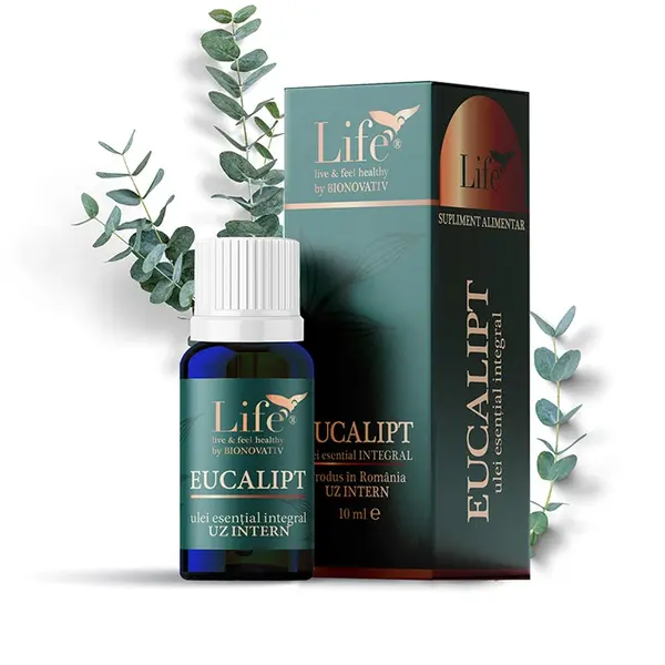 BIONOVATIV Ulei esential Eucalipt 10ml
