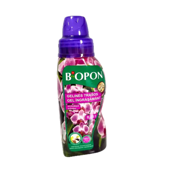 Biopon ingrasamant gel pt orihidee 0,25L - Default Title
