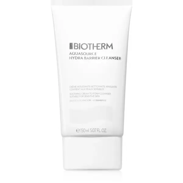 Biotherm Aquasource Hydra Barrier Cleanser gel de curatare facial 150 ml