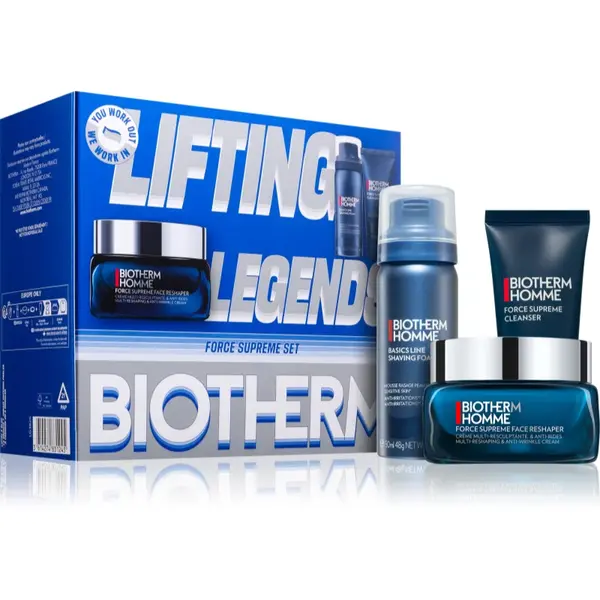 Biotherm Homme Force Supreme Face Reshaper Cream set cadou pentru bărbați