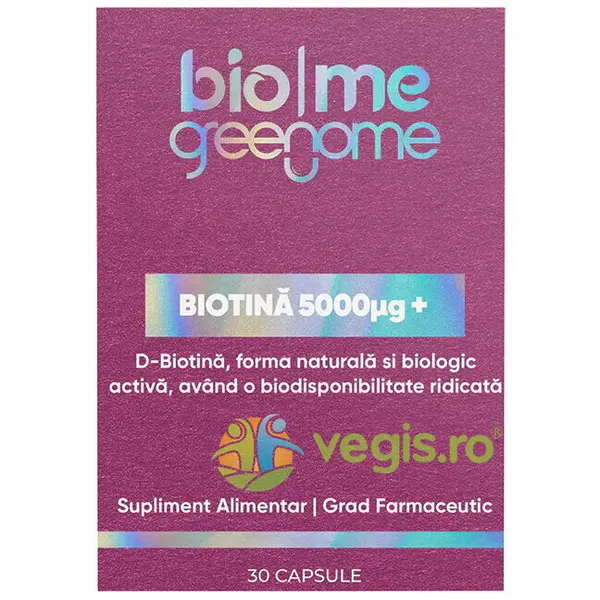 Biotina 5mg+ 30cps