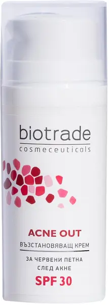 Biotrade Acne Out Cremă regenerantă de față, SPF30, 30 ml