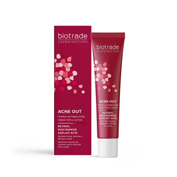 Biotrade Acne Out Crema triplu activa 30 ml