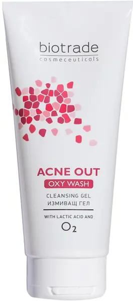 Biotrade Acne Out Gel de spălare a feței Oxy Wash, 200 ml