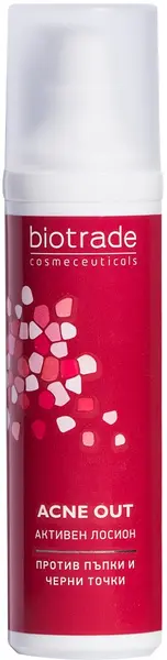 Biotrade Acne Out Loțiune activă anti-coșuri, 60 ml