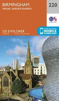Birmingham, Walsall, Solihull and Redditch. September 2015 ed, Sheet Map/Ordnance Survey