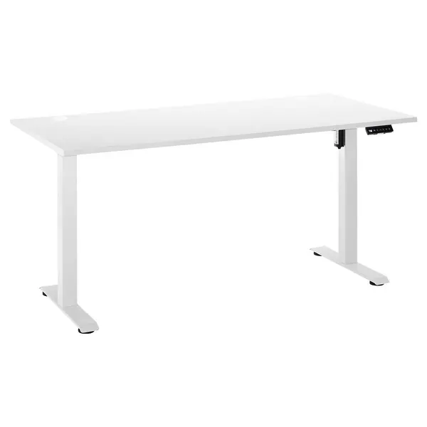 Birou, 160/77/72-120 cm, material pe bază de lemn