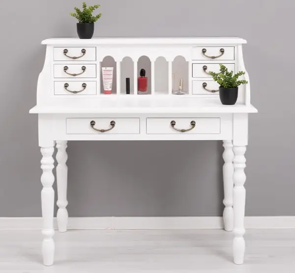 Birou Bonheur Du Jour cu finisaj White
