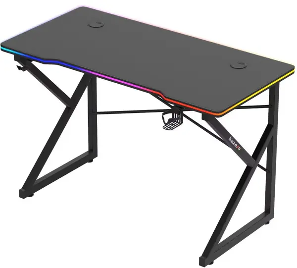 Birou de gaming Huzaro - Hero 1.7 RGB, negru
