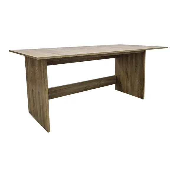 Birou de lucru cu spațiu de depozitare Taule, Modern, Lemn, OAK, 120x60x74 cm