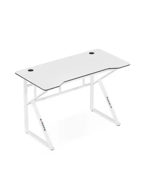 Birou gaming Huzaro Hero 1.6, 120 cm x 60 cm, MDF (Alb)