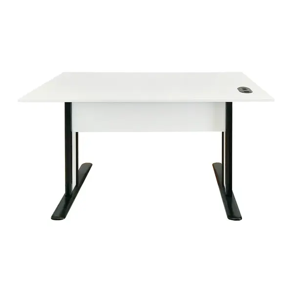 Birou Ioana PAL alb/stejar sonoma 134.5x68x75 cm Birou Ioana PAL alb/stejar sonoma 134.5x68x75 cm alb