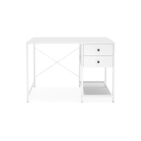 Birou Lenon RF212002, alb, 106,5x45x73 cm