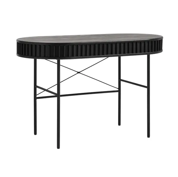 Birou NUBE BLACK 120 x 60 CM - Negru