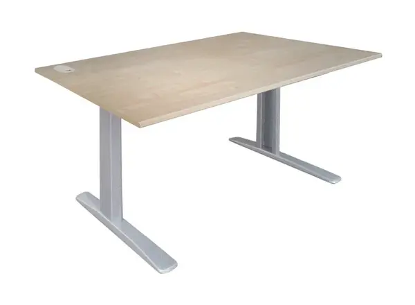 Birou Office PAL Ioana paltin/gri 134x80x76 cm Birou Office PAL Ioana paltin/gri 134x80x76 cm