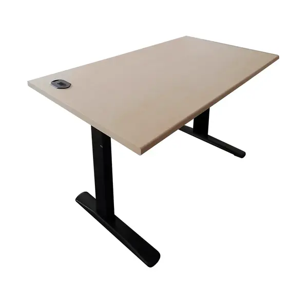 Birou Office PAL Ioana paltin/negru 134x80x76 cm Birou Office PAL Ioana paltin/negru 134x80x76 cm standard