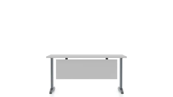 Birou operational Silver PAL diverse culori 160x80x75 cm Birou operational Silver PAL diverse culori 160x80x75 cm alb