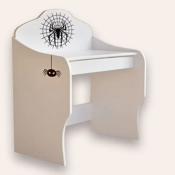 Birou pentru copii CameraMagica Spiderman alb