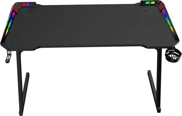 Birou pentru jocuri Xtrike ME - DK-05, LED, negru