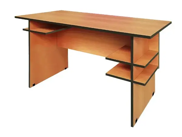 Birou Sierra PAL alb/cireș 135x70x79 cm Birou Sierra PAL alb/cireș 135x70x79 cm cires