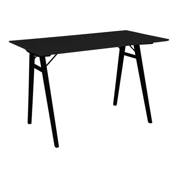 Birou VOLENS BLACK 120 x 60 CM - Negru