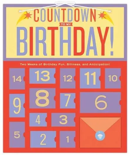 Birthday Countdown Calendar | Knock Knock