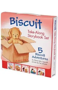 Biscuit Take-Along Storybook Set: 5 Biscuit Adventures - Alyssa Satin Capucilli