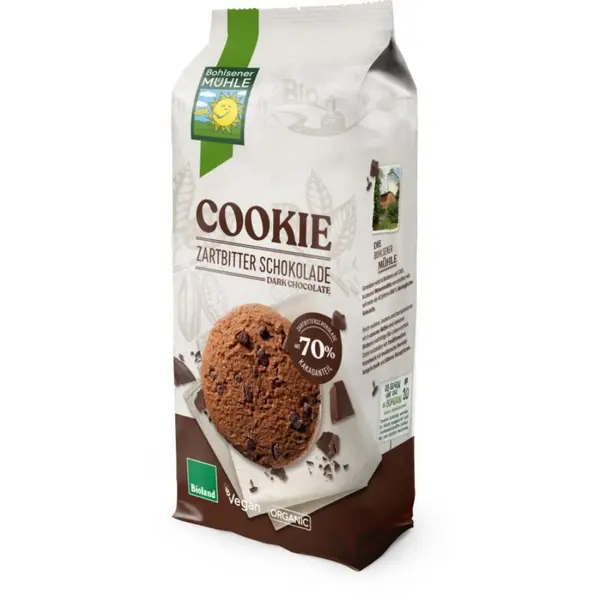 Biscuiti cu ciocolata, eco - 175 g