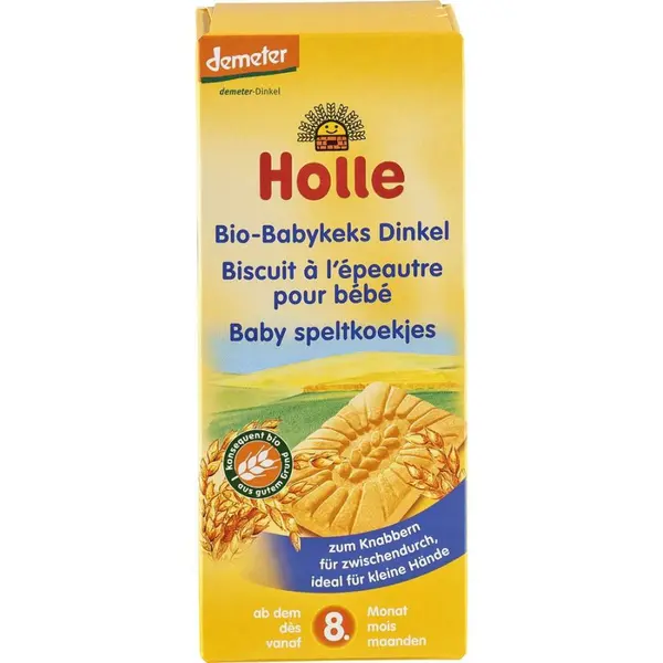 Biscuiti cu spelta pentru copii 8 luni, eco - 150 g