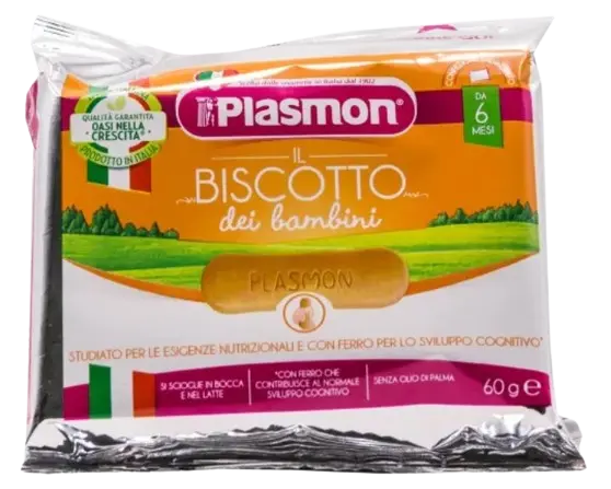 Biscuiti cu vitamine, 60g, Plasmon