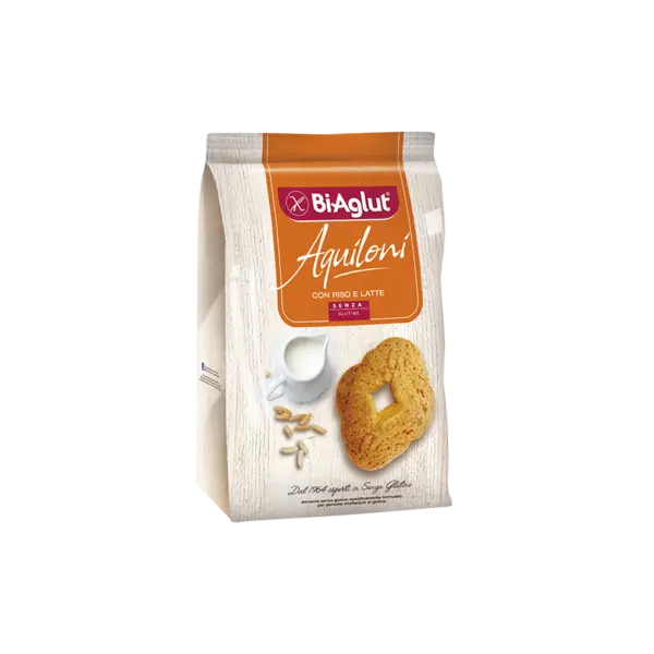 Biscuiti dietetici cu faina de orez fara gluten, 200g, BiAglut