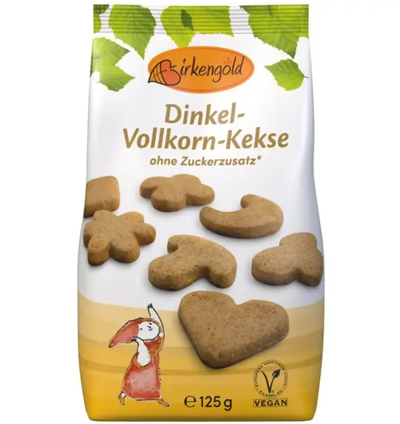 Biscuiti din alac integral, indulciti cu xylitol, 125g