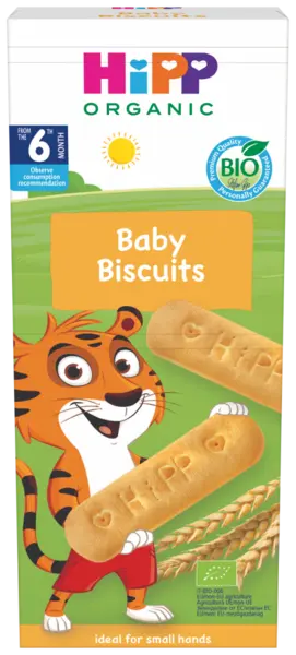 Biscuiti pentru bebelusi Bio, 150g, HiPP
