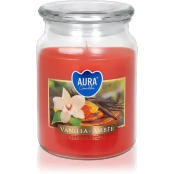 BISPOL Vanilla & Amber lumânare parfumată