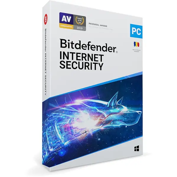BitDefender Antivirus Bitdefender Internet Security, 1 Dispozitiv, 2 Ani, Licenta noua, Retail