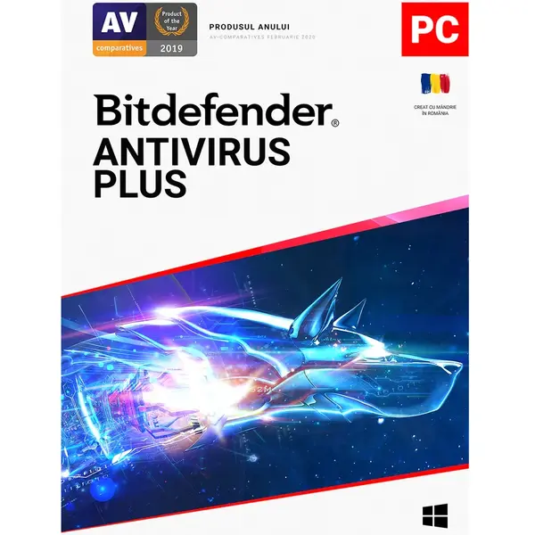 BitDefender Bitdefender Antivirus Plus 1 an, 3 dispozitive