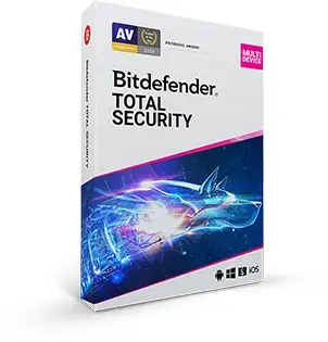 Bitdefender Total Security, 3 PC, 1 an, Licenta noua, BOX/Retail
