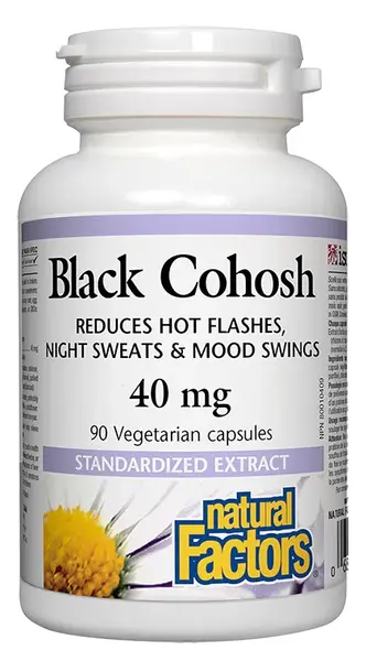 Black Cohosh, 40 mg, 90 capsule, Natural Factors
