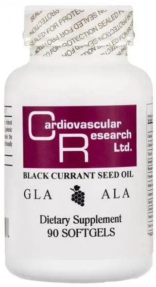 Black Currant Seed Oil, 90 softgel capsule, Ecological Formulas