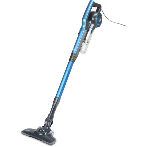 Black & Decker Aspirator Black & Decker Vertical 2 in 1 BXVMS600E, 600W, Albastru
