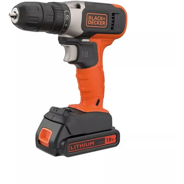 Black & Decker Black&Decker BCD001C2-QW 18V DD 2x1.5Ah Batteries 400mA Carton